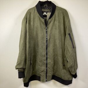 NWT Winston Olive Green 3X Jacket Suede-like Texture Polyester Full Zip MSRP 130